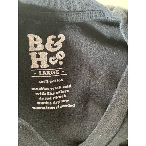 Rolling Stones black  graphic t shirt black red - Picture 2 of 4